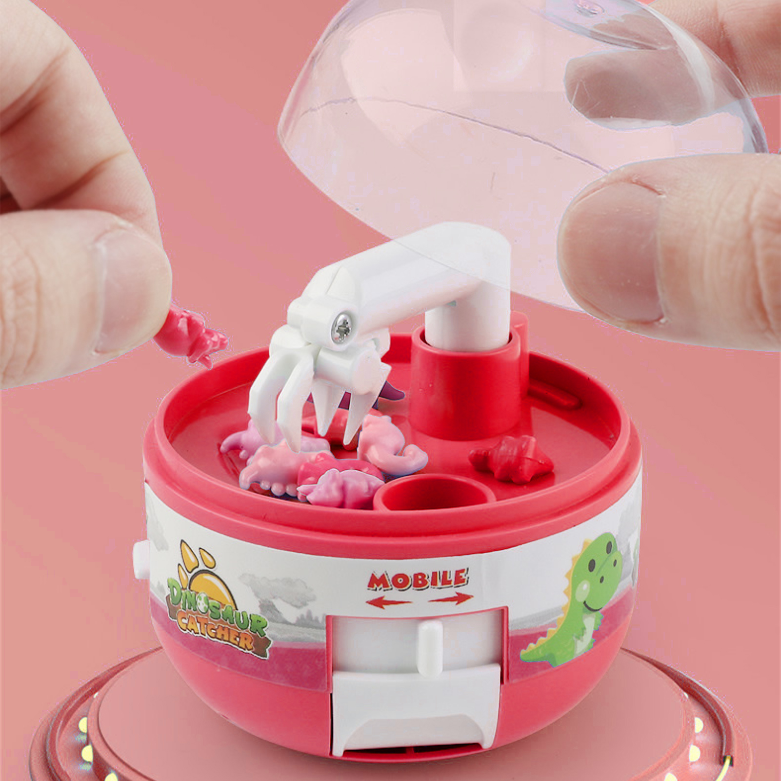 Art Craft Dinosaur - Anime Mini Claw Machine Capsule Toy