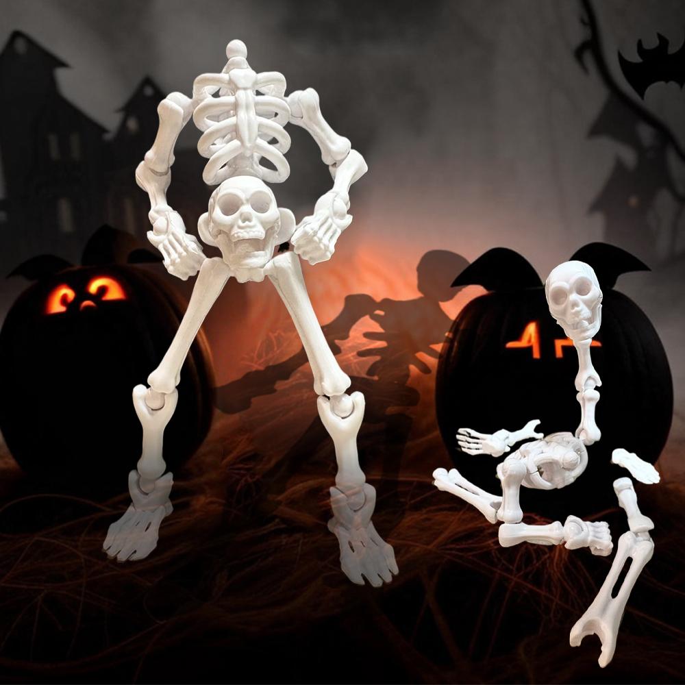 Art Craft Party - DIY Skeleton Figurines Plastic Posable Mini