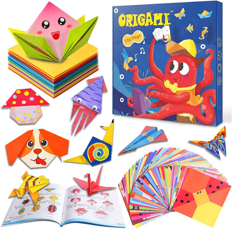 Art Craft Activity - Origami Paper Craft Kits Guiding Book
