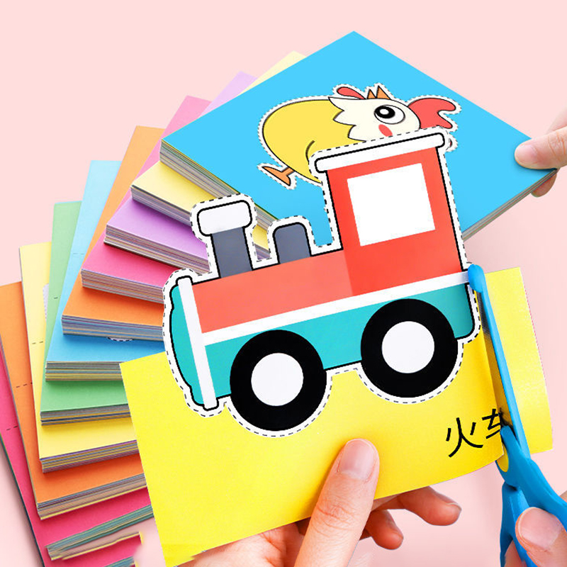 Art Craft Activity - 96Pcs Fun Paper Cutting Set, Paper