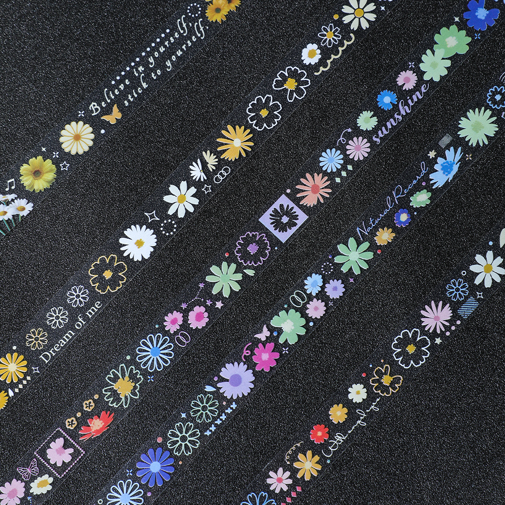 Art Craft Materials - 10 Rolls Daisy PET Masking Tape
