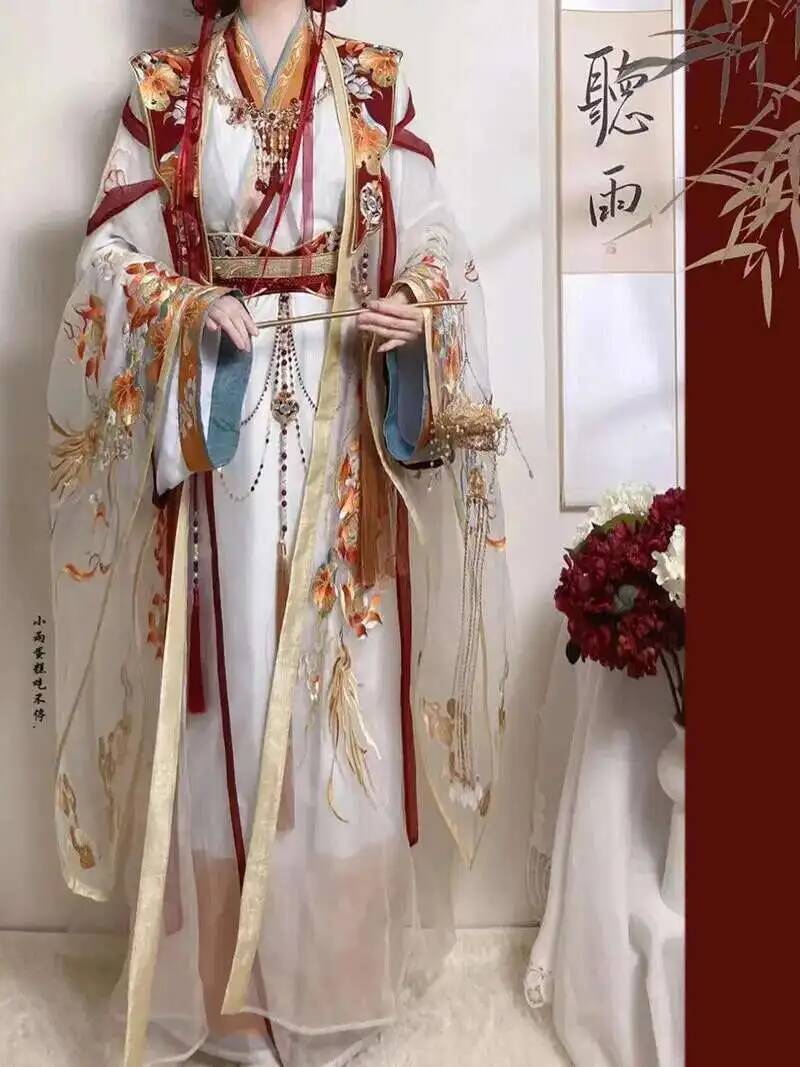 Art Craft Materials - Ming Dynasty Hanfu Embroidery Heavy Craft