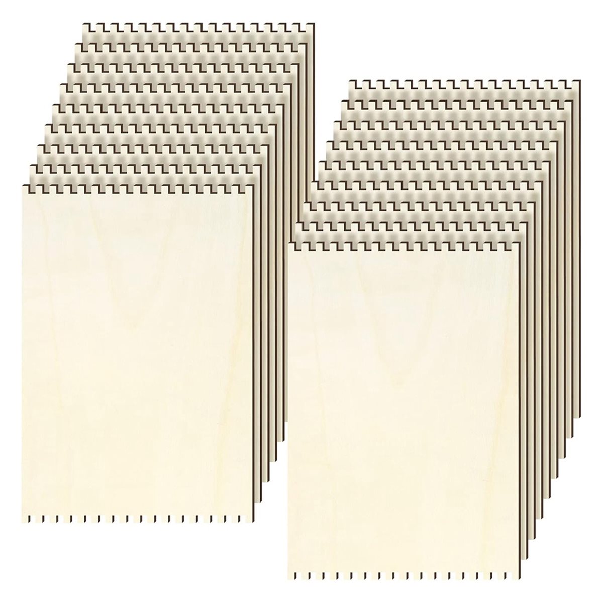 18 Pcs Beginners Wooden Notche - Art Craft Activity reseña y precio