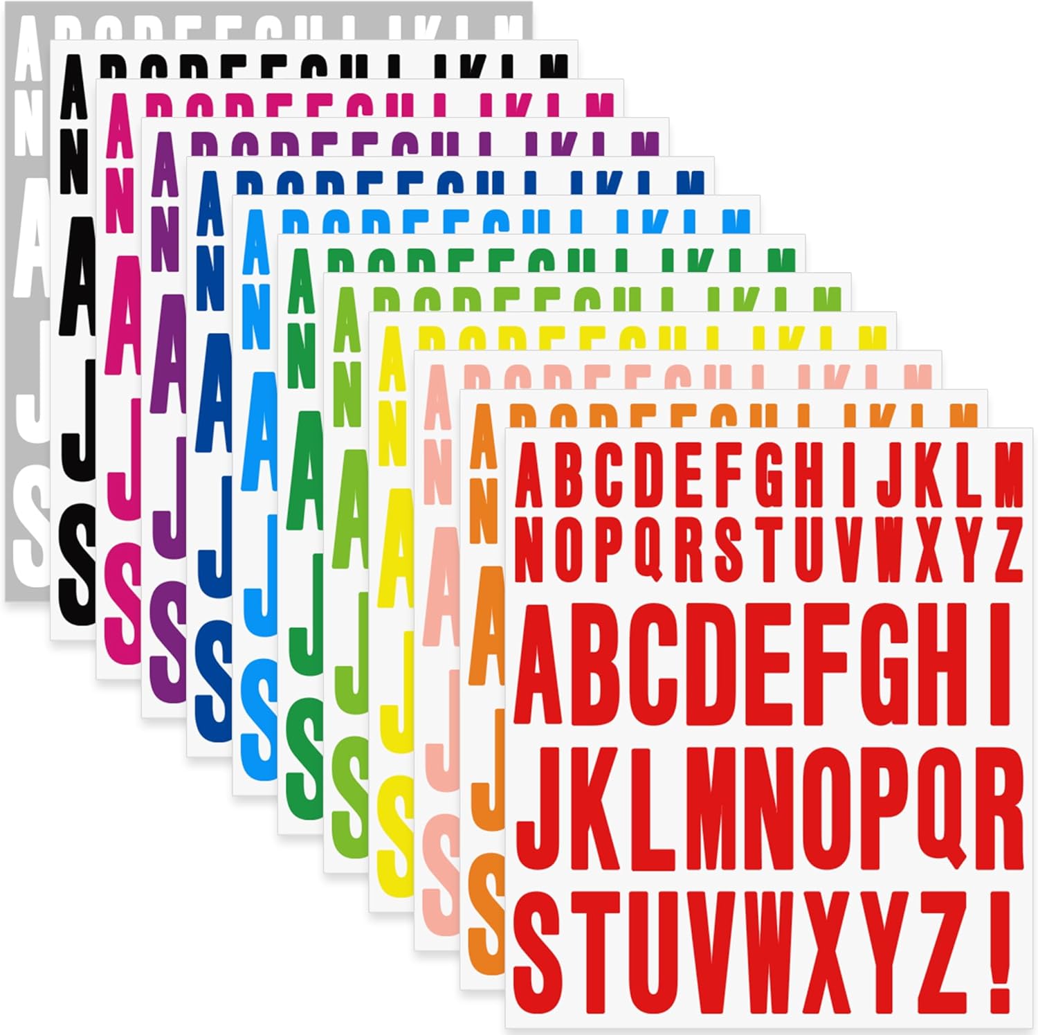 12 sheets 1 inch 2 inch Letter - Art And Craft Letter Z reseña y precio