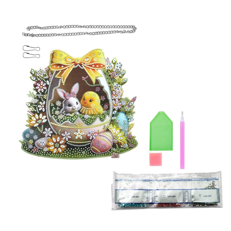 Handmade Easter Wreath Craft S - Art Craft Door reseña y precio