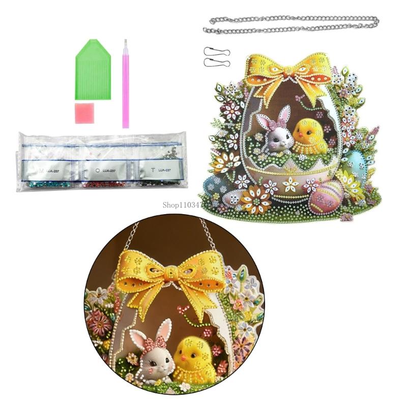 Handmade Easter Wreath Craft S - Art Craft Door reseña y precio