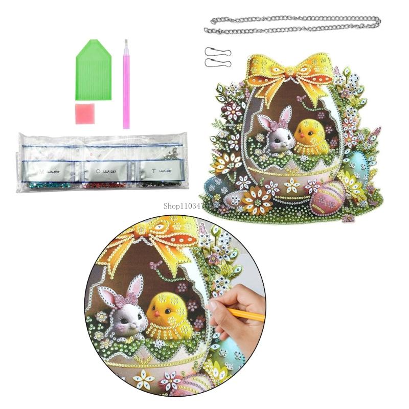 Handmade Easter Wreath Craft S - Art Craft Door reseña y precio