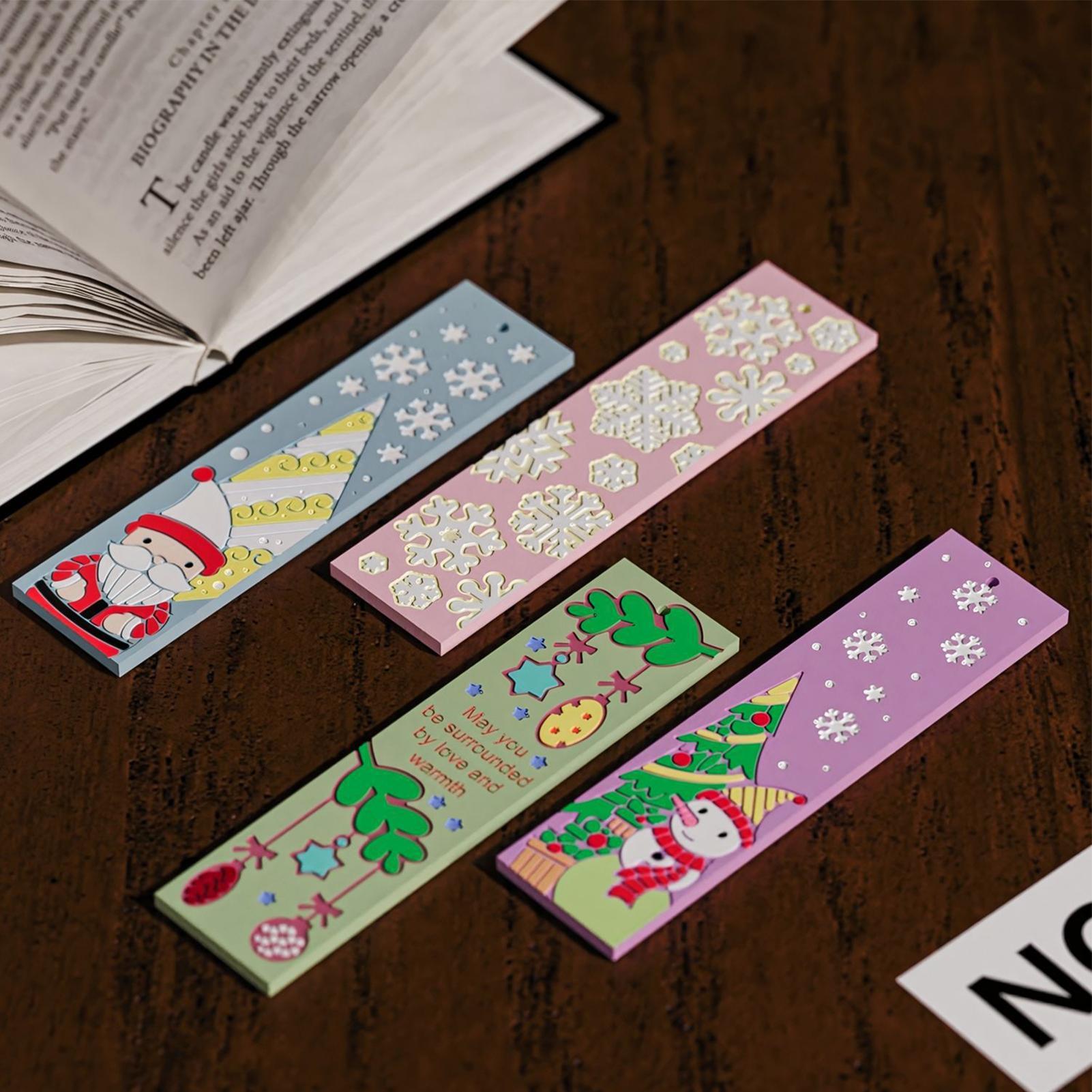 Bookmark Mold 4 Pieces Silicon - Art Craft Door reseña y precio