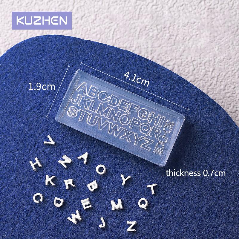 A-Z Letters Nail Art Silicone  - Art And Craft Letter Z reseña y precio