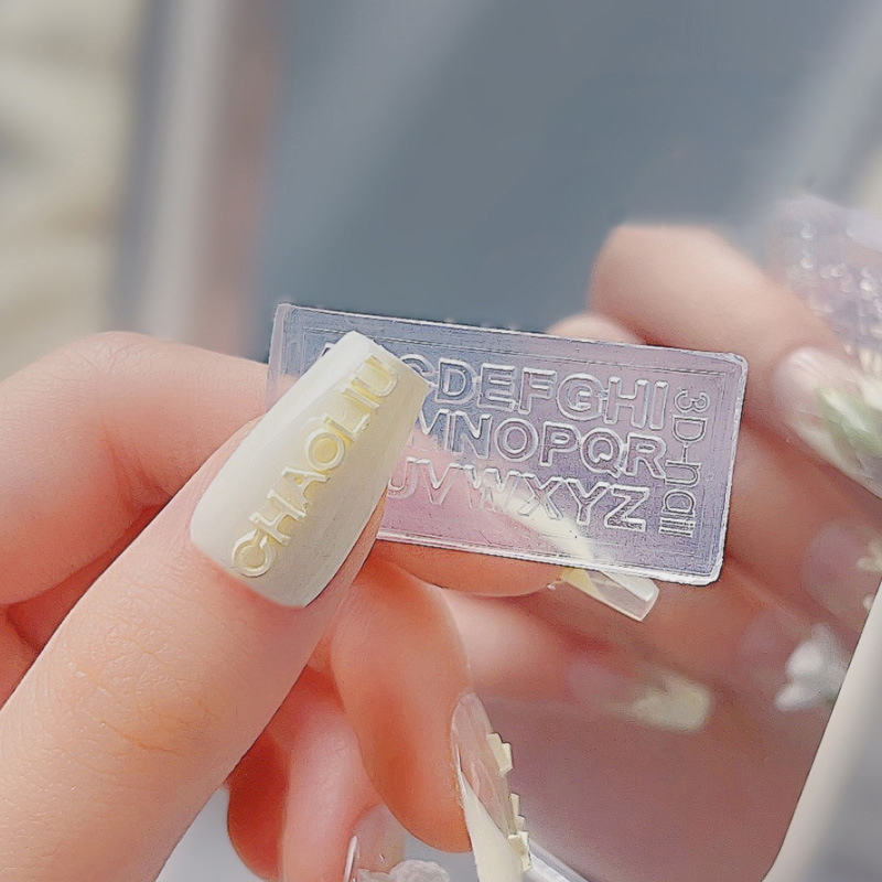 A-Z Letters Nail Art Silicone  - Art And Craft Letter Z reseña y precio