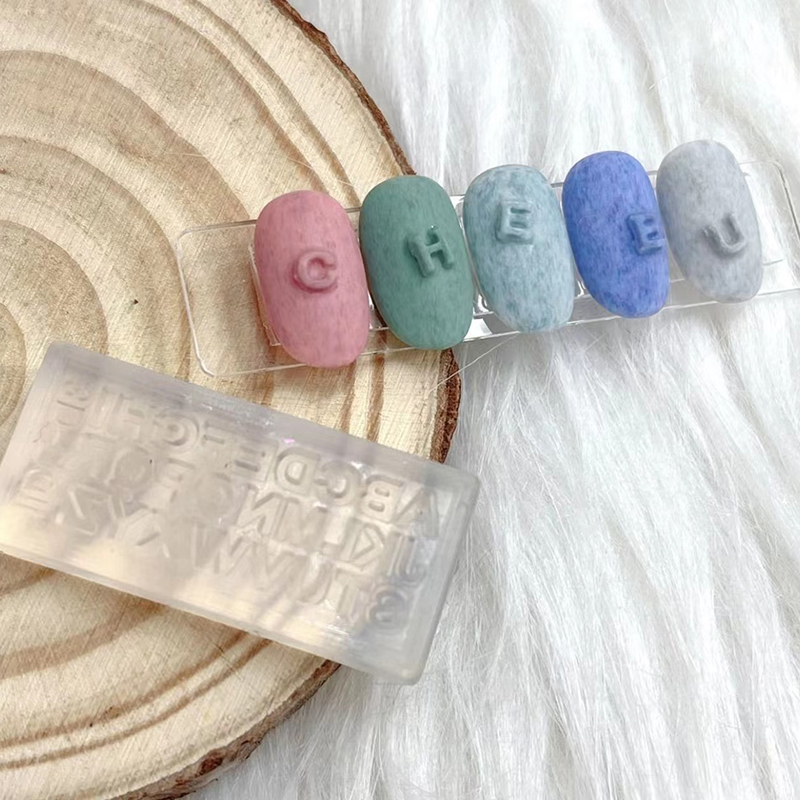 A-Z Letters Nail Art Silicone  - Art And Craft Letter Z reseña y precio
