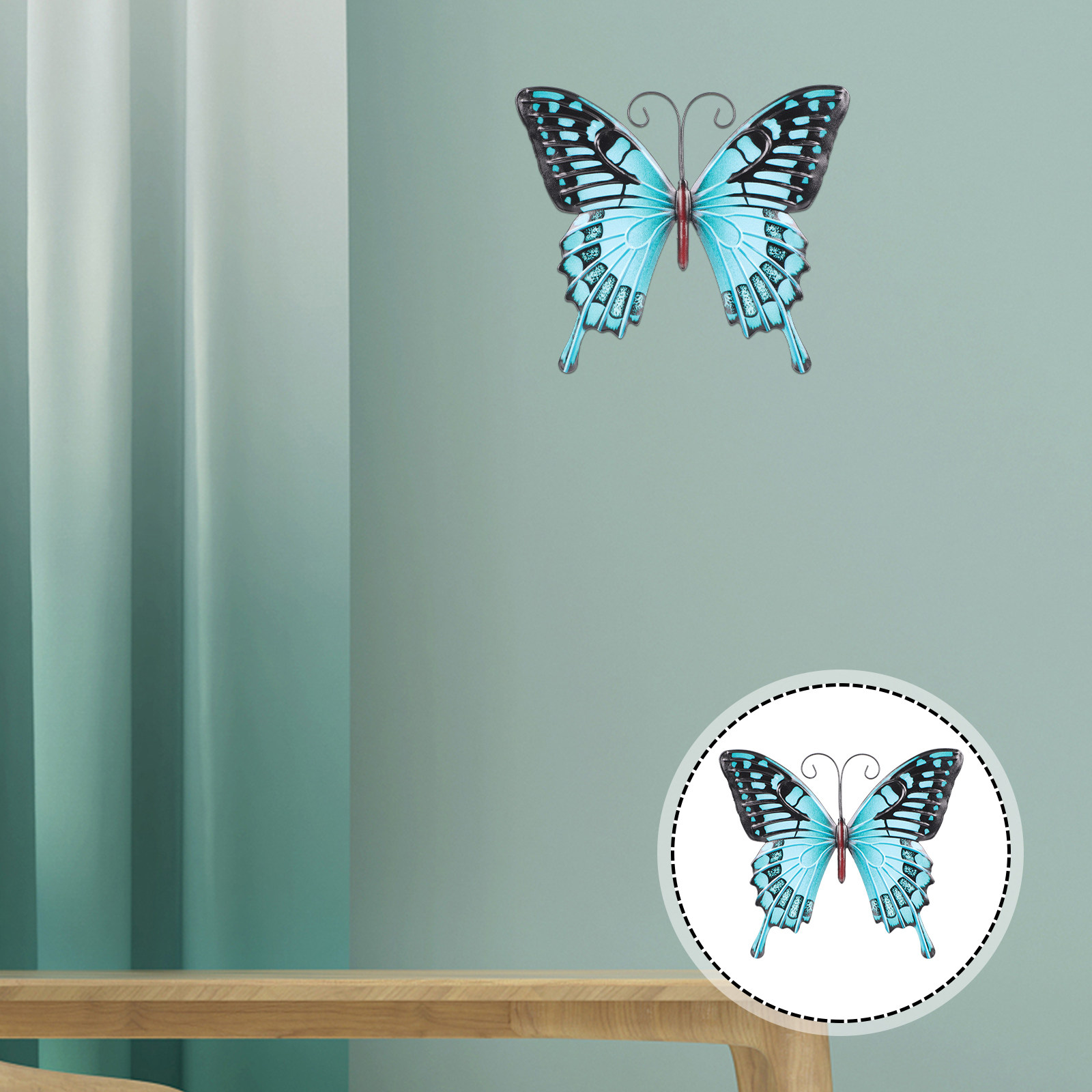 Iron Butterfly Hanging Iron Ar - Art Craft Ideas For Christmas reseña y precio
