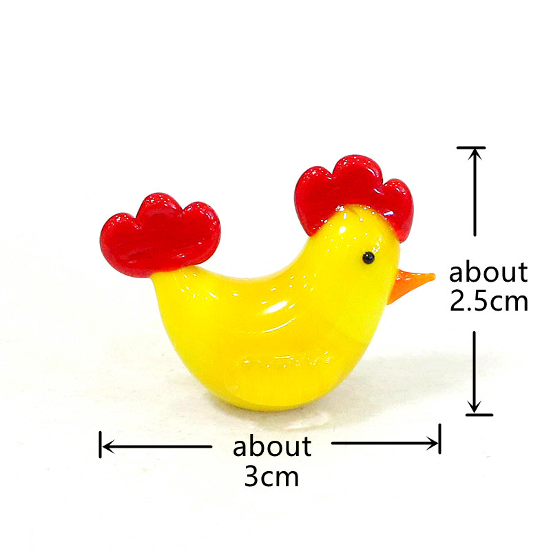 Easter Decor Tiny Glass Animal - Art Craft Duck reseña y precio