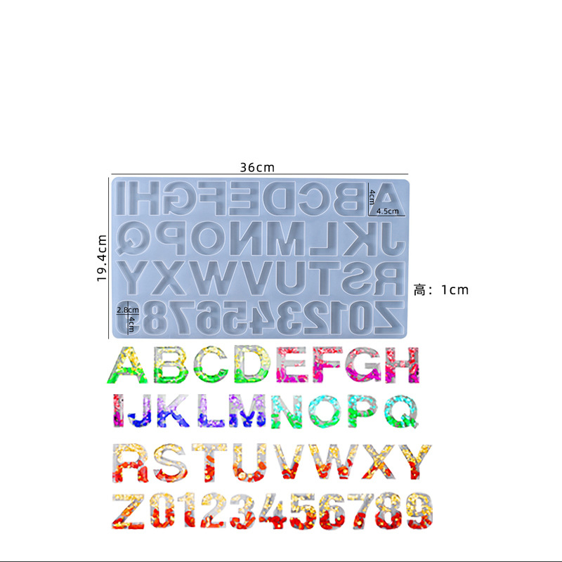 Uppercase Letter Silicone Mold - Art And Craft Letter Z reseña y precio