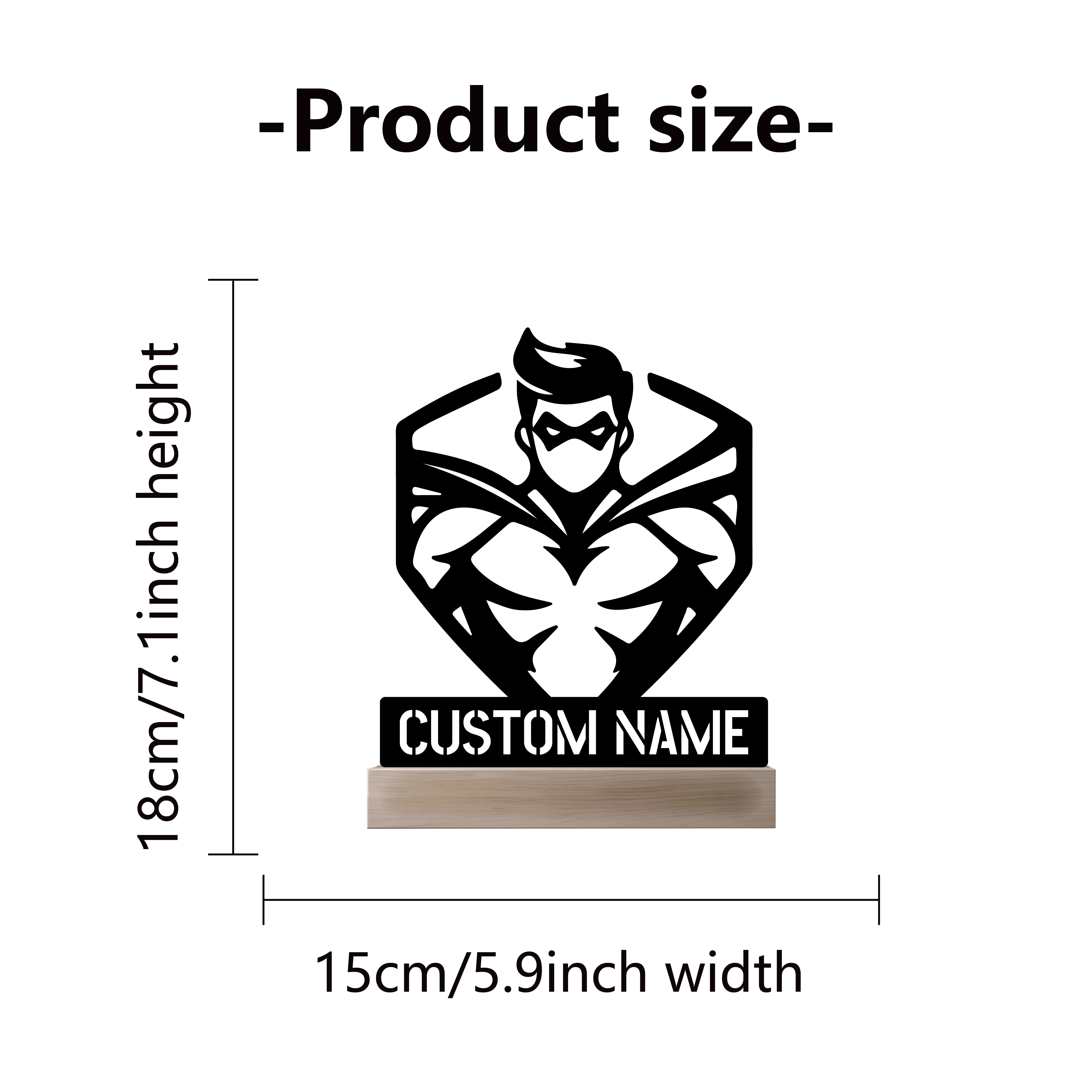 1pc Abstract robot Customized  - Art Craft Robot reseña y precio