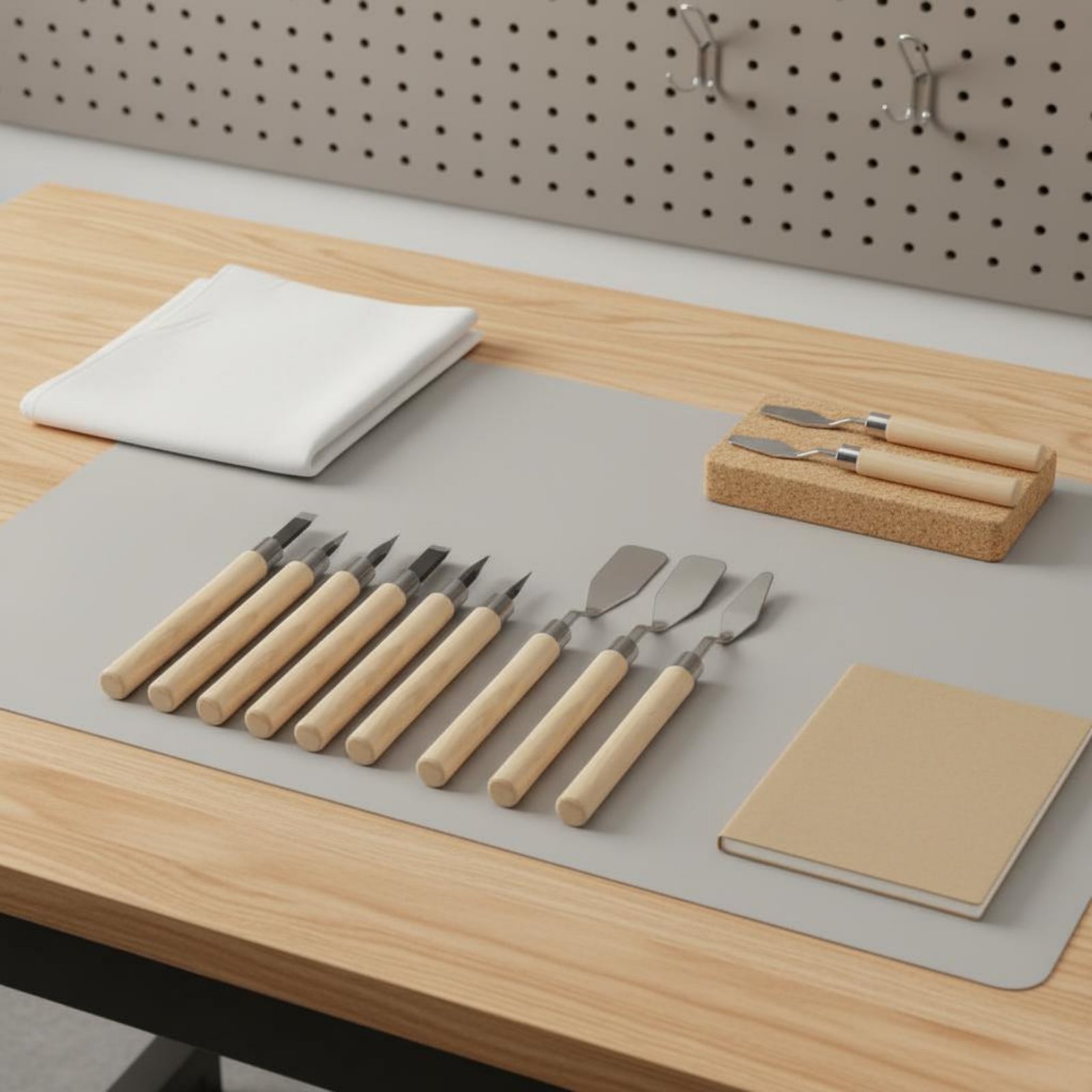 9 Pieces Linoleum Carving Kit  - Linocut Carving Tool reseña y precio