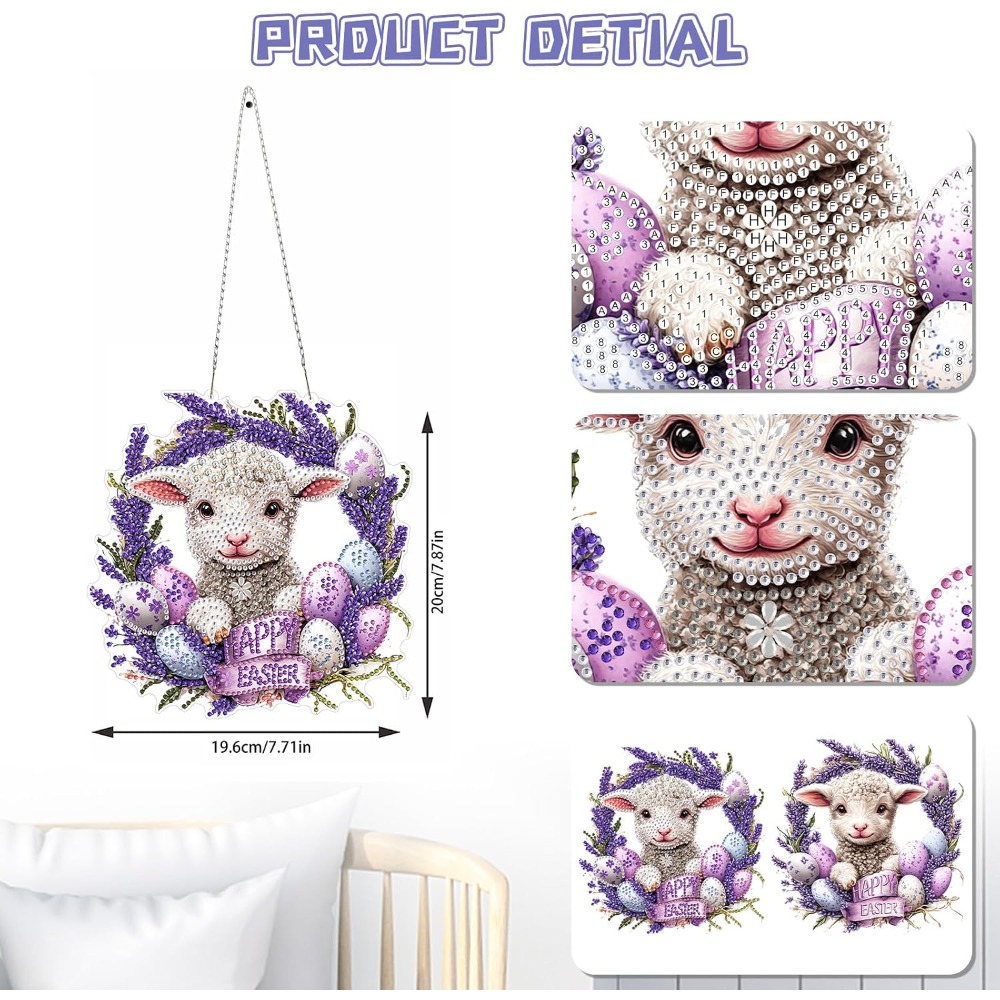 Easter DIY Diamond Painting Ki - Art Craft Door reseña y precio