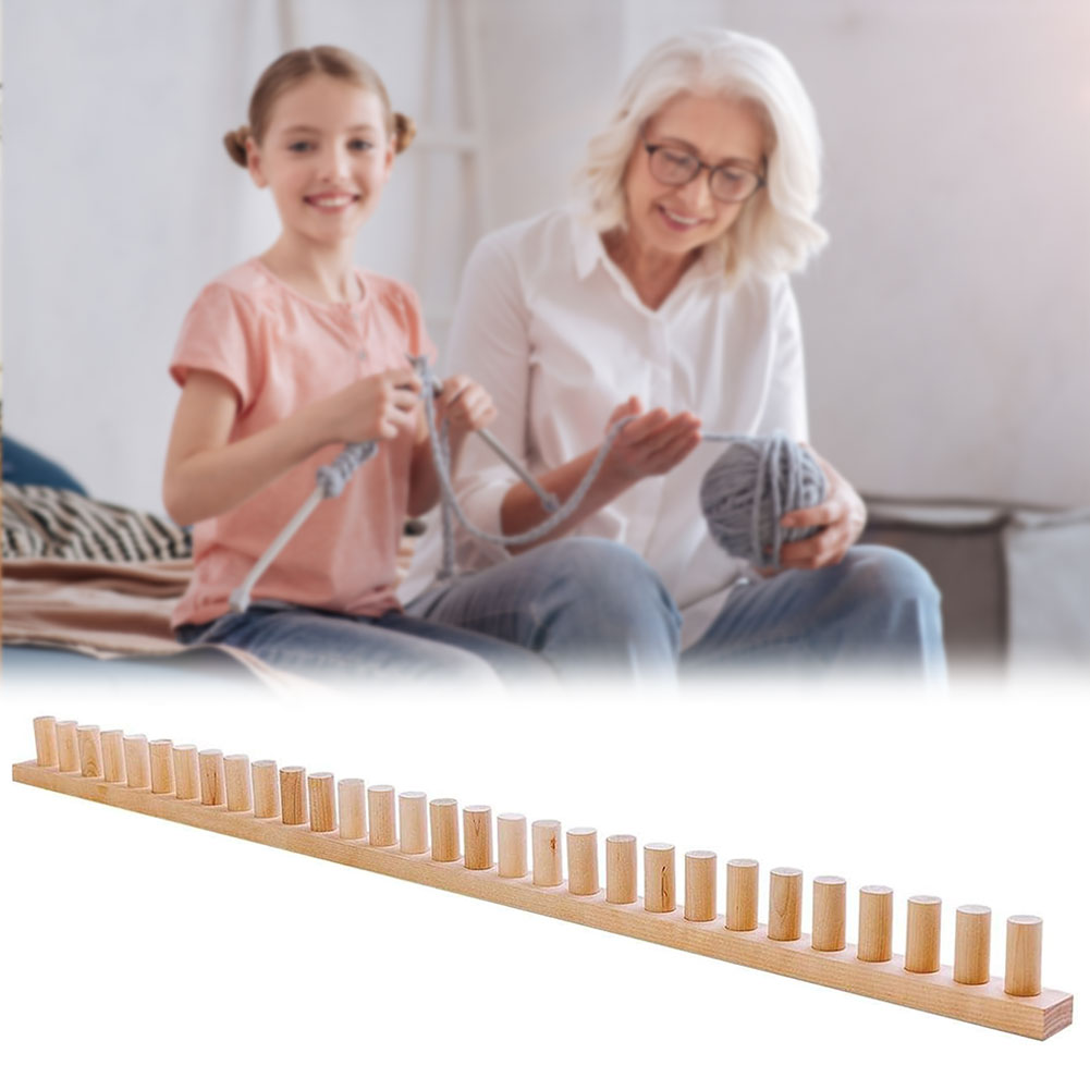 Wooden Loom Frame,Chunky Yarn  - Loom Weaving Frame reseña y precio