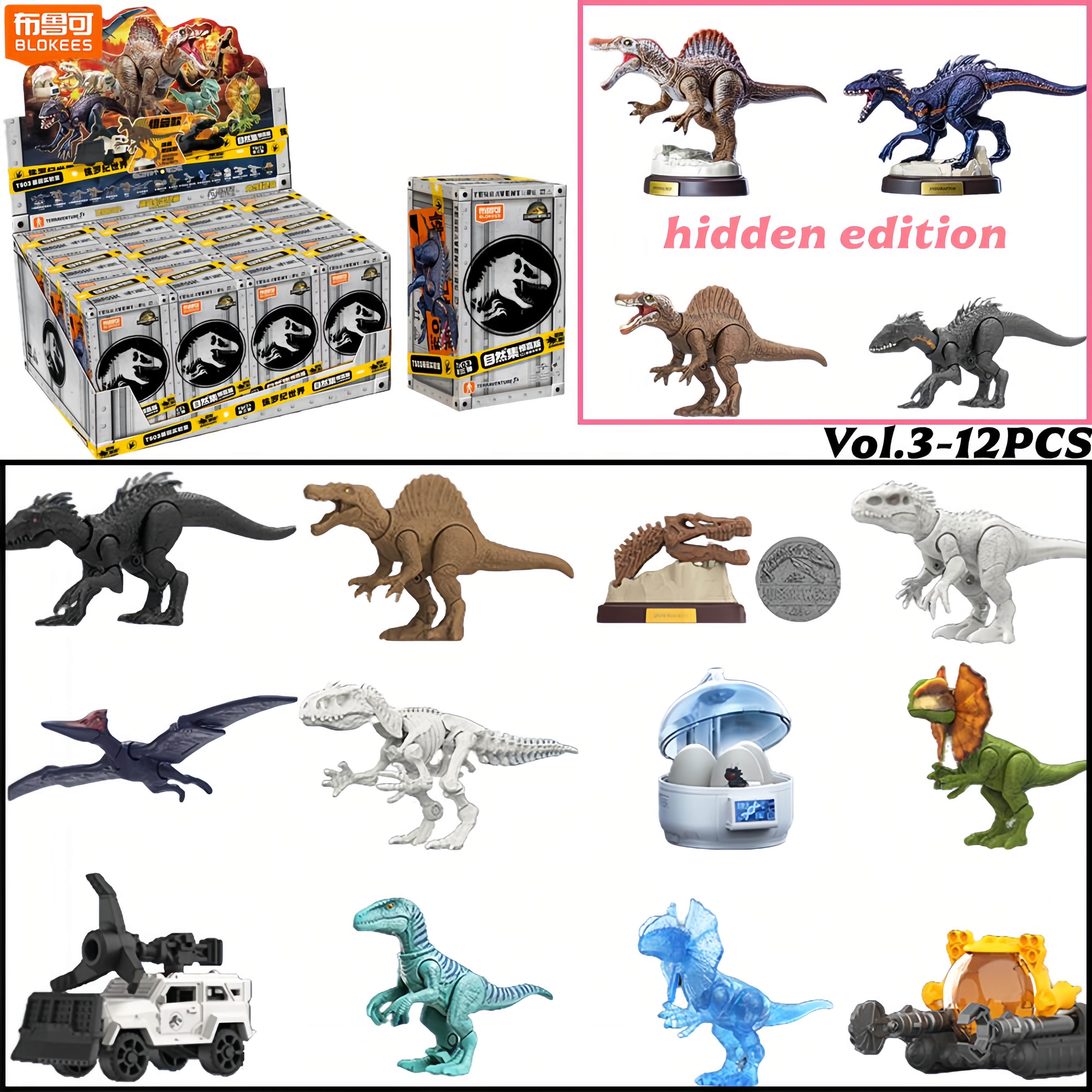 BLOKEES Jurassic World Jurassi - Art Craft Dinosaur reseña y precio