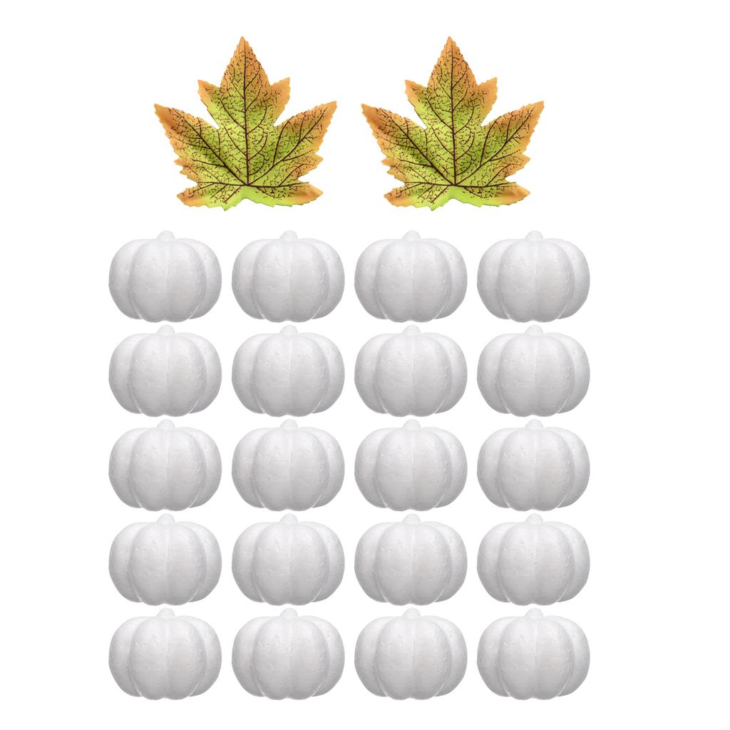 Foam Pumpkins Handmade Simulat - Art Craft Party reseña y precio
