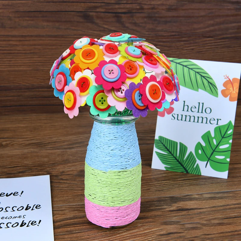 Flower Craft Kit Bouquet with  - Art Craft Activity reseña y precio