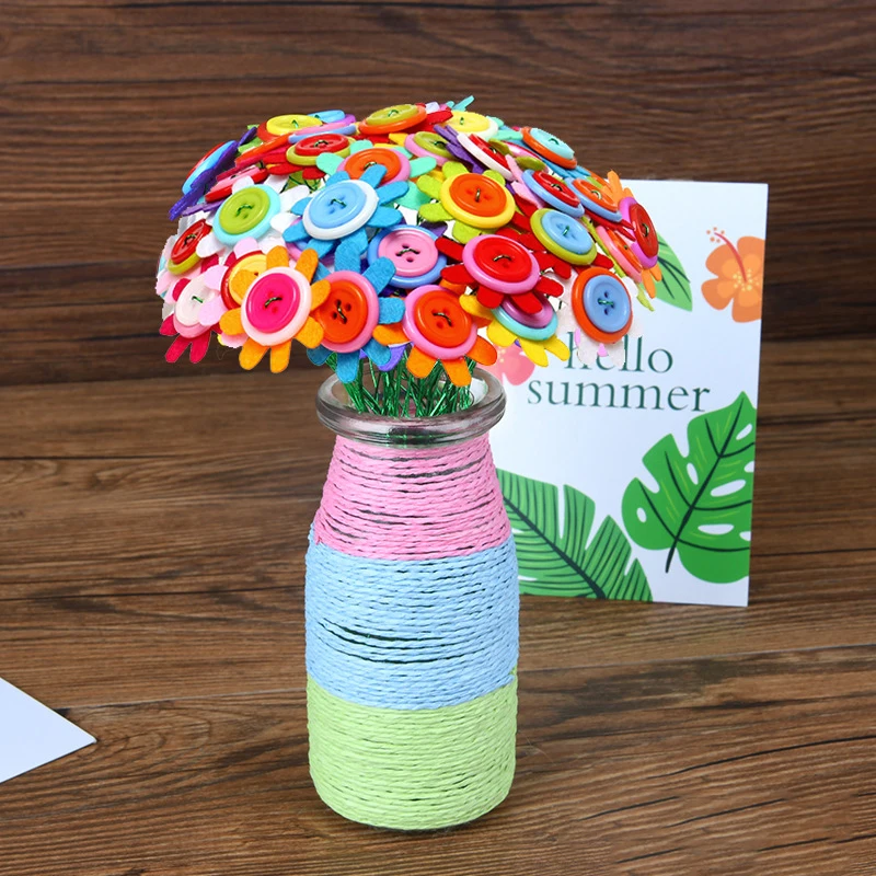 Flower Craft Kit Bouquet with  - Art Craft Activity reseña y precio