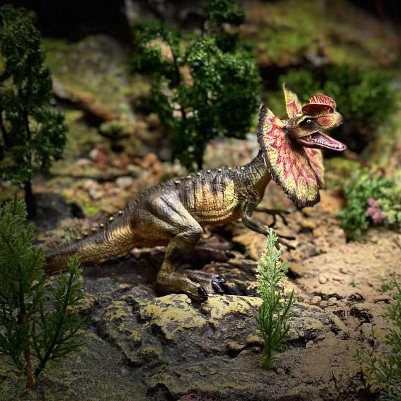 Dilophosaurus Toy, Dinosaur To - Art Craft Dinosaur reseña y precio