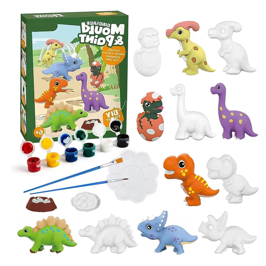 Arts and Crafts Set Painting K - Dinosaur And Craft reseña y precio