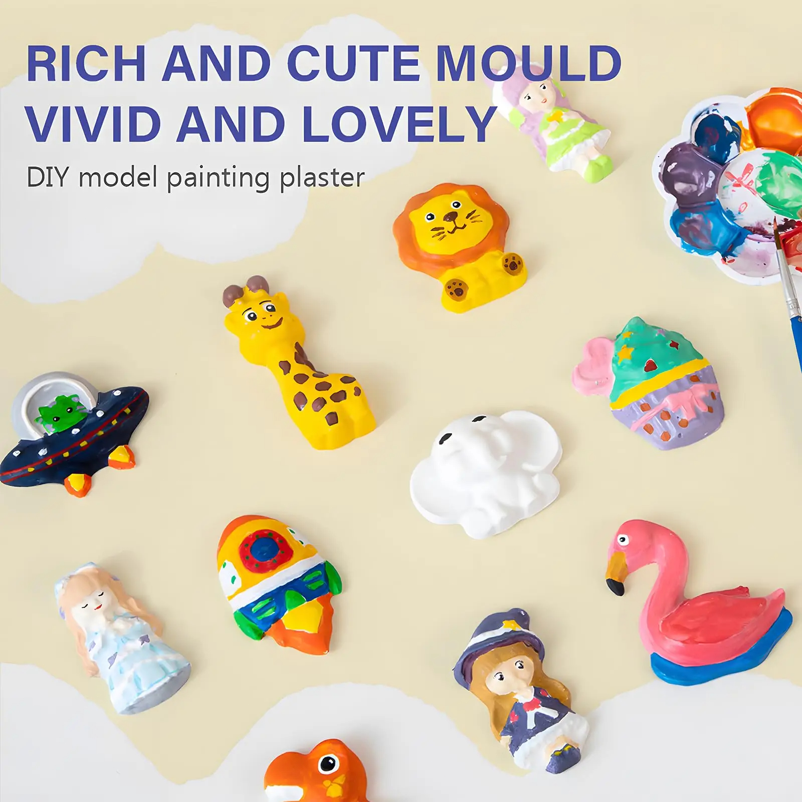 Arts and Crafts Set Painting K - Dinosaur And Craft reseña y precio