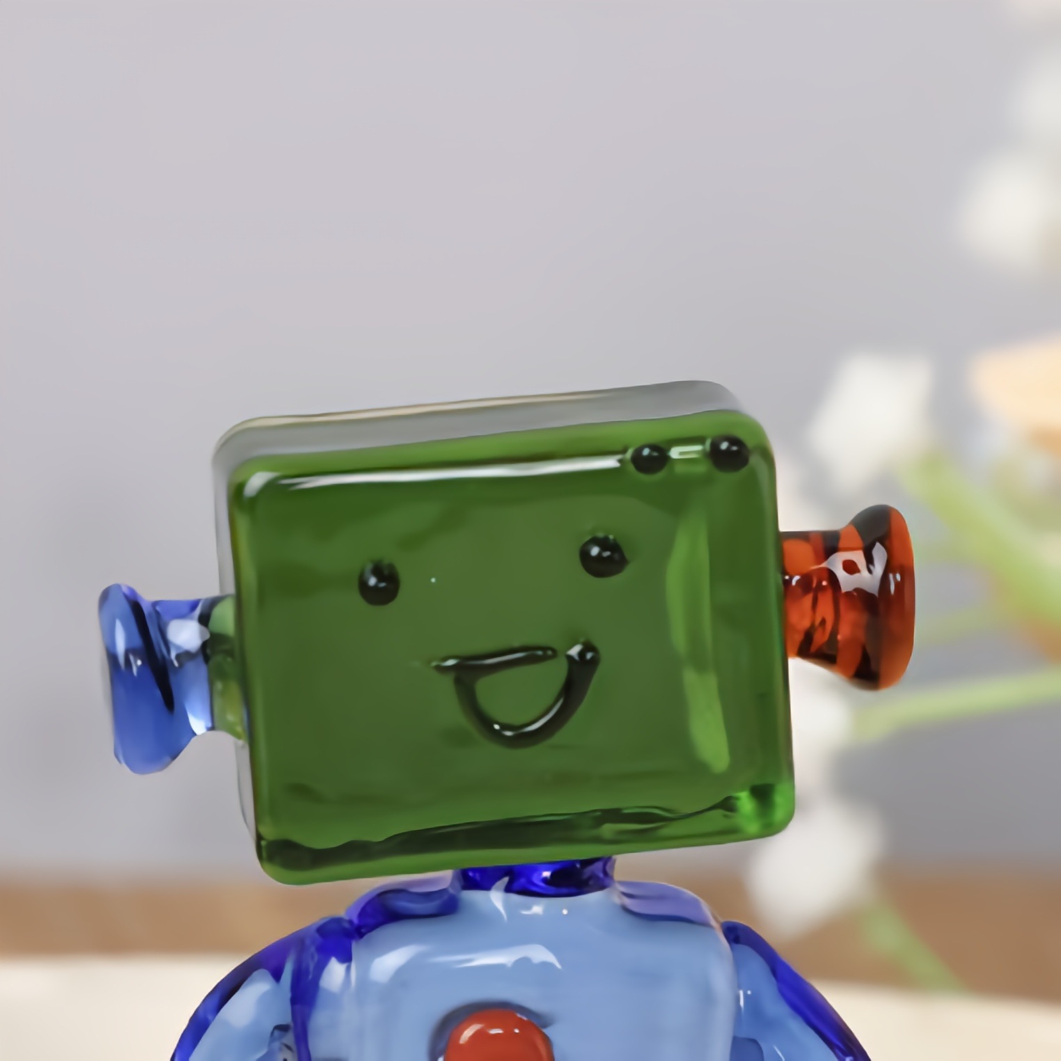 Glass Handmade Unique Robot Fi - Art Craft Robot reseña y precio