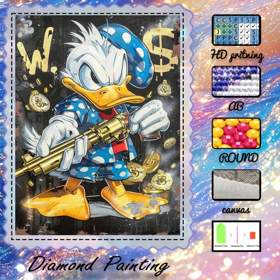 1 piece - Potdemiel-5D-DIY - F - Art Craft Duck reseña y precio