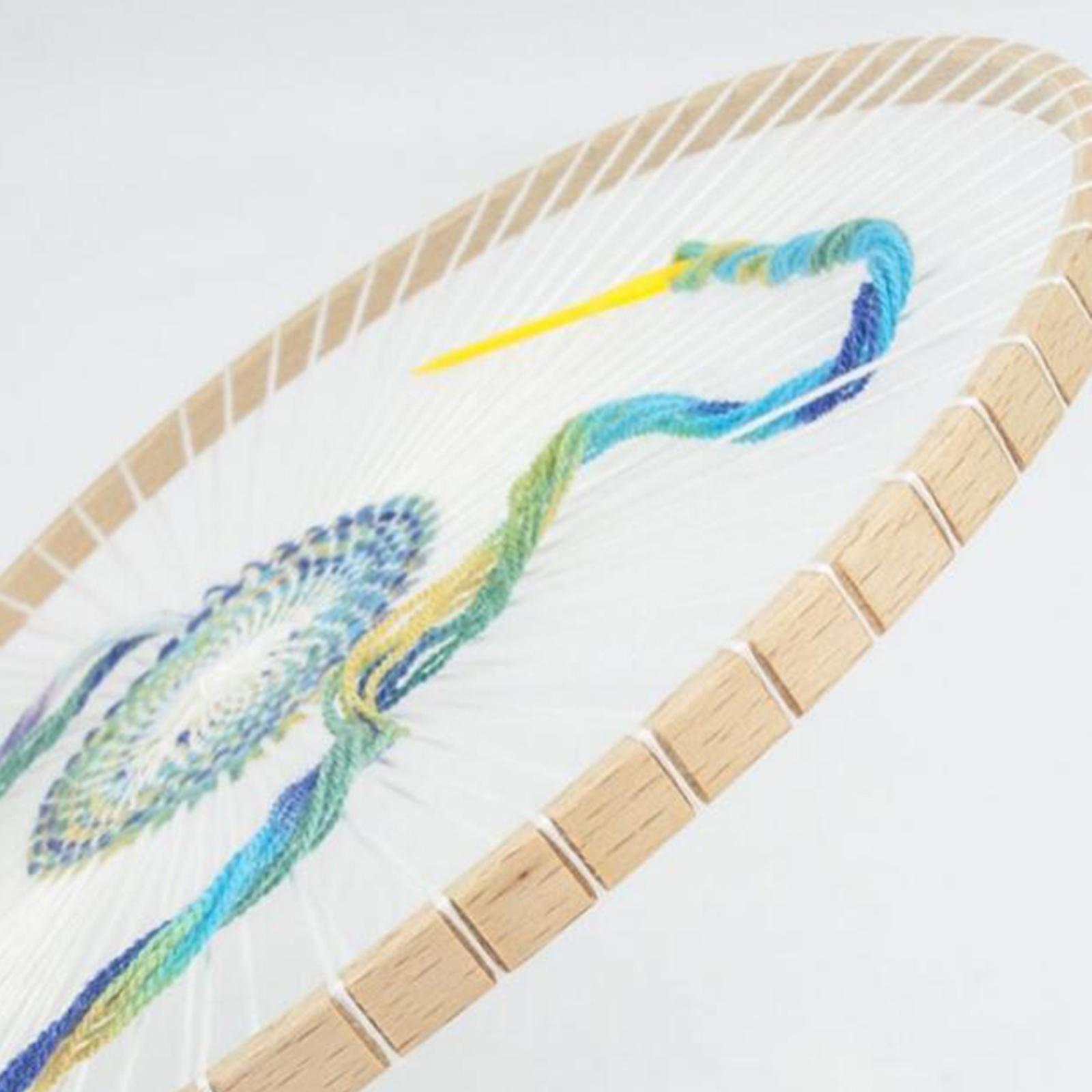 Hand-knitting Machine Round Lo - Loom Weaving Frame reseña y precio