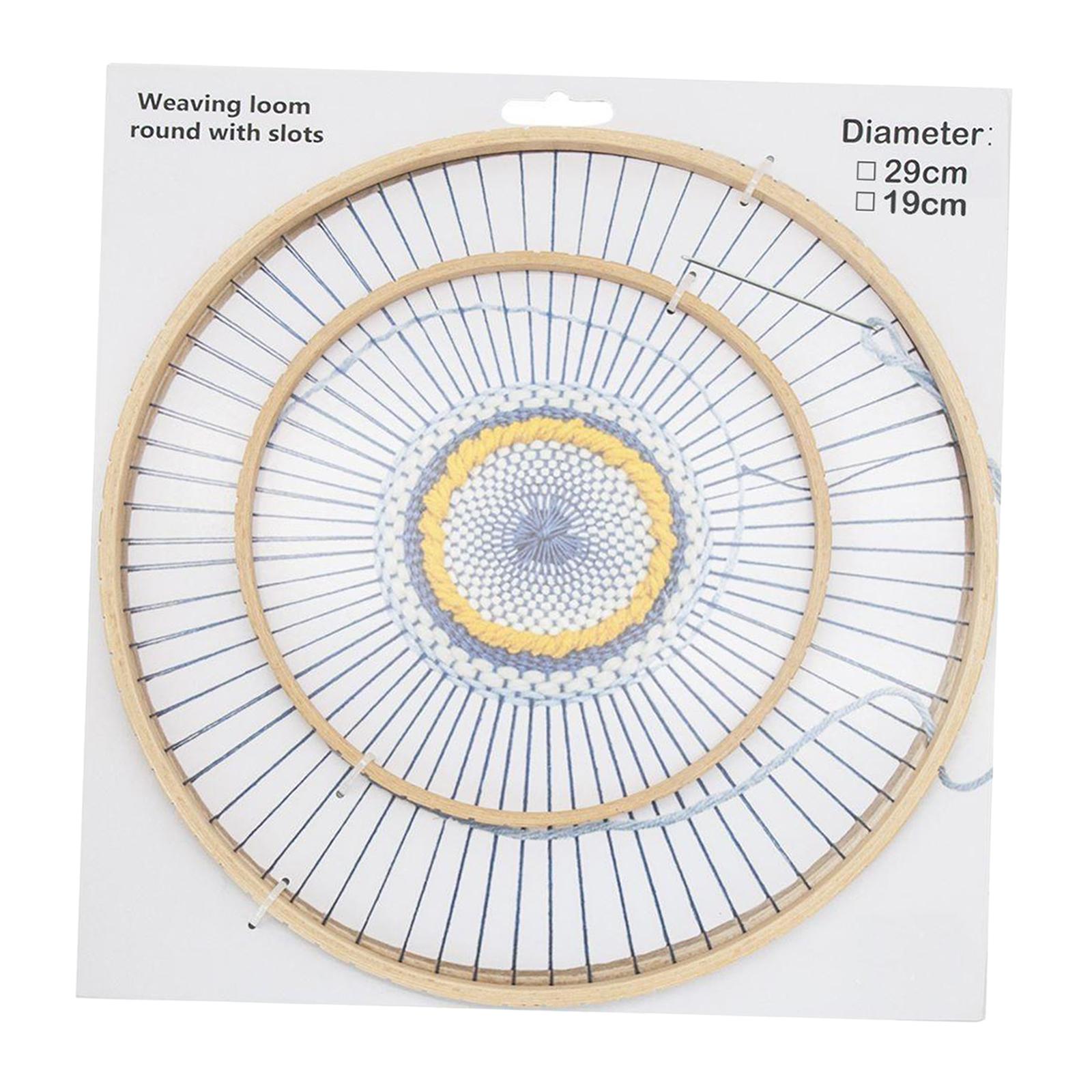 Hand-knitting Machine Round Lo - Loom Weaving Frame reseña y precio
