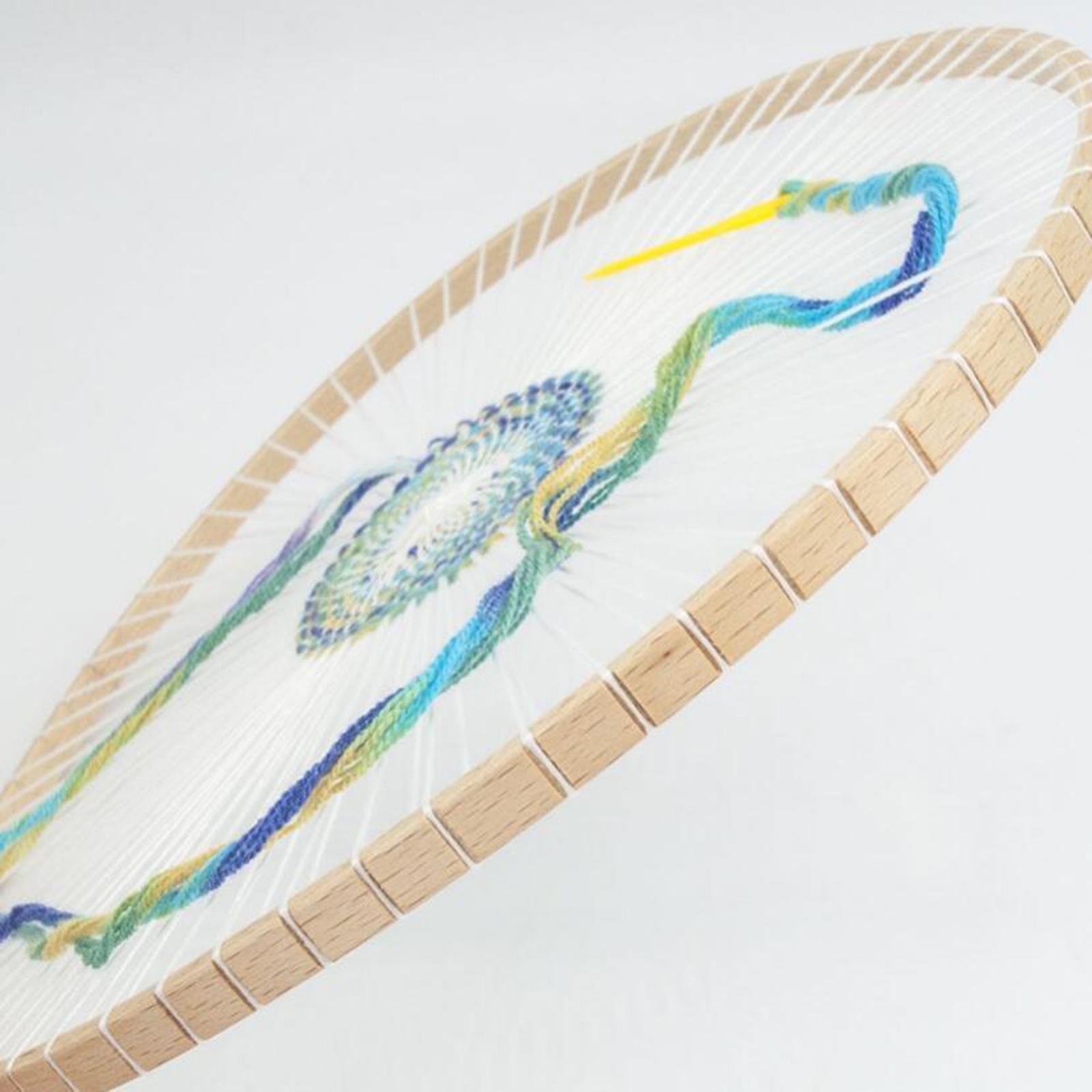 Hand-knitting Machine Round Lo - Loom Weaving Frame reseña y precio