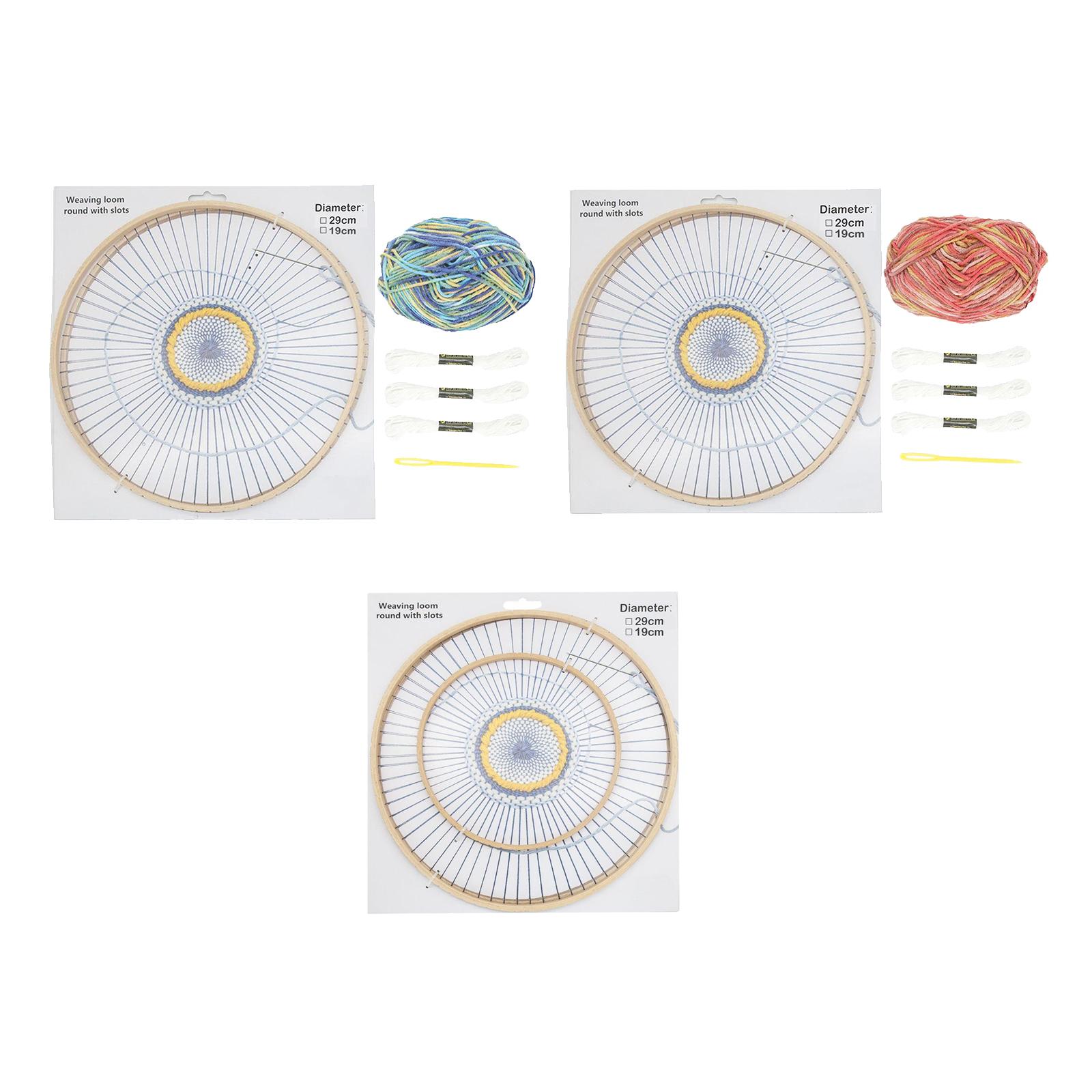 Hand-knitting Machine Round Lo - Loom Weaving Frame reseña y precio