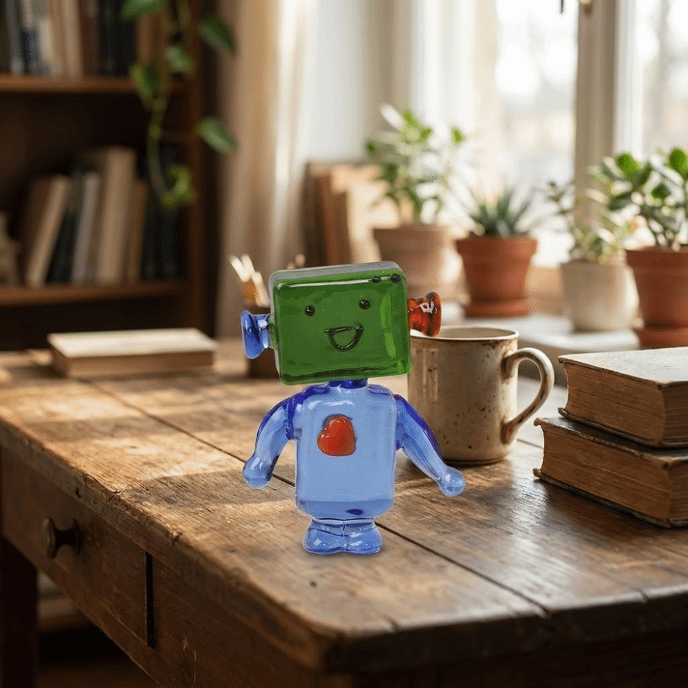 Mini Bonsai Decor Colorful Fac - Art Craft Robot reseña y precio