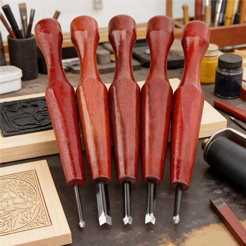 A93Z Triangular For Printmakin - Linocut Carving Tool reseña y precio