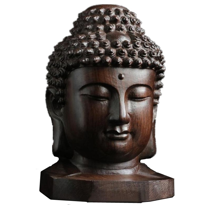 1/2pcs Wooden Sakyamuni Statue - Art Craft India reseña y precio