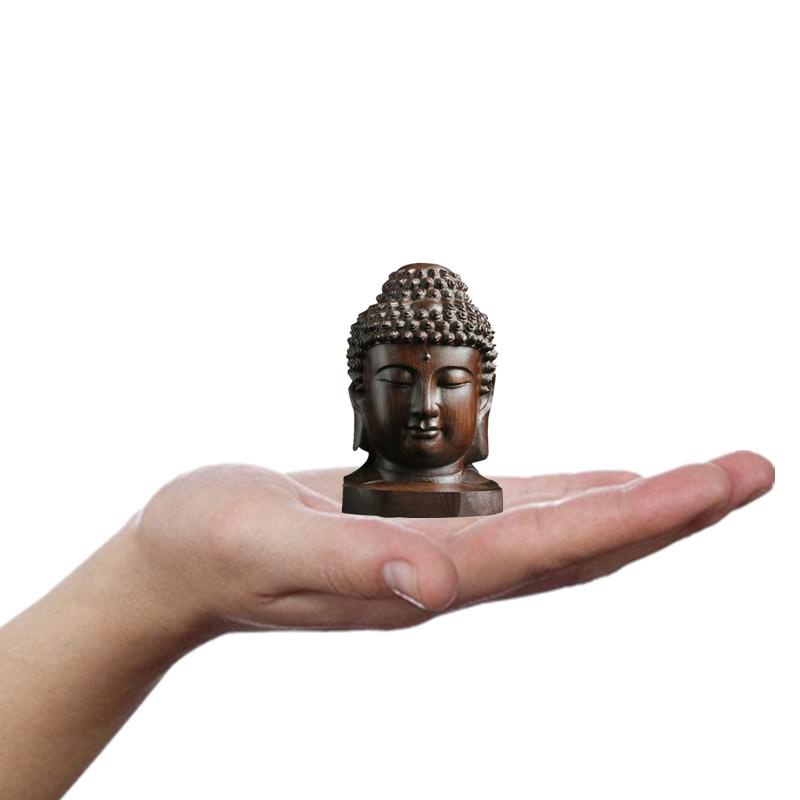 1/2pcs Wooden Sakyamuni Statue - Art Craft India reseña y precio