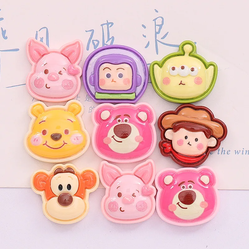 10Pcs Resin Cartoon Animation  - Dinosaur And Craft reseña y precio