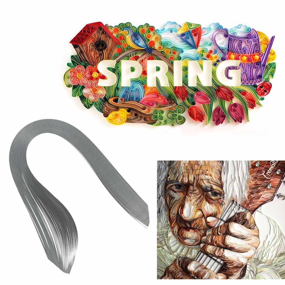 120Pcs Quilling Paper Strips S - Art Quilling Craft reseña y precio