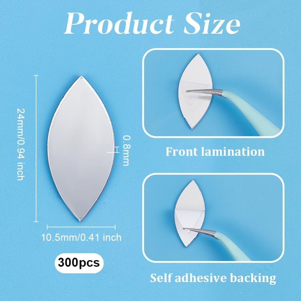 300pcs Self-Adhesive Mini Acry - Art Craft Door reseña y precio