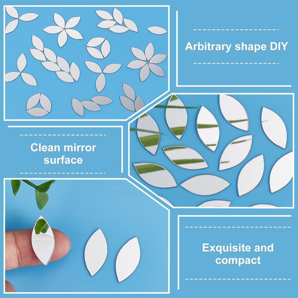 300pcs Self-Adhesive Mini Acry - Art Craft Door reseña y precio