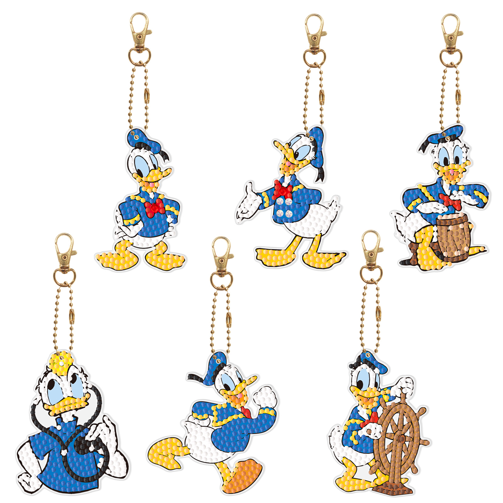 Mickey Minnie Donald Duck DIY  - Art Craft Duck reseña y precio