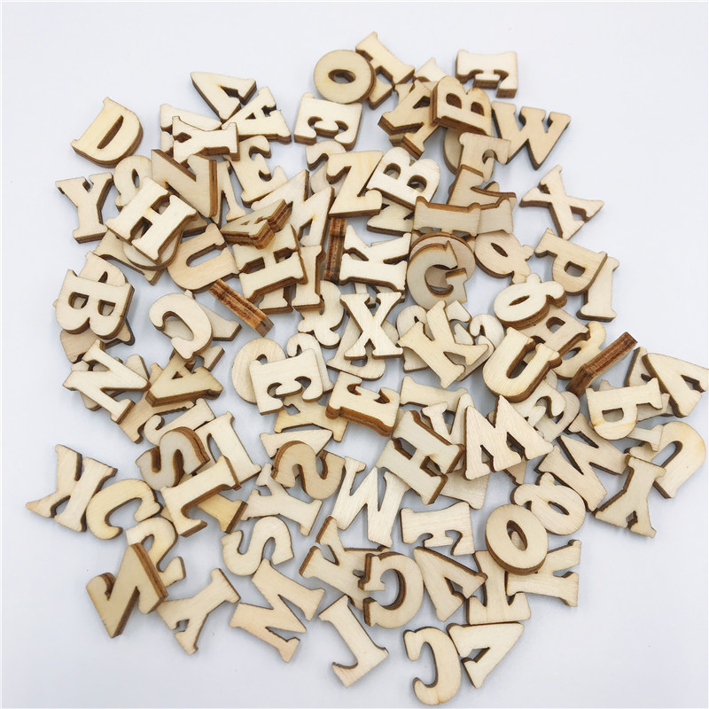 100/200/400PCS Mini Unfinished - Art And Craft Letter Z reseña y precio