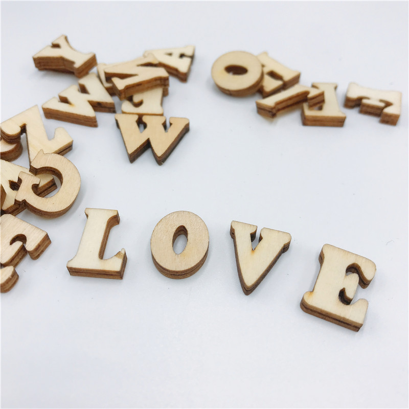 100/200/400PCS Mini Unfinished - Art And Craft Letter Z reseña y precio