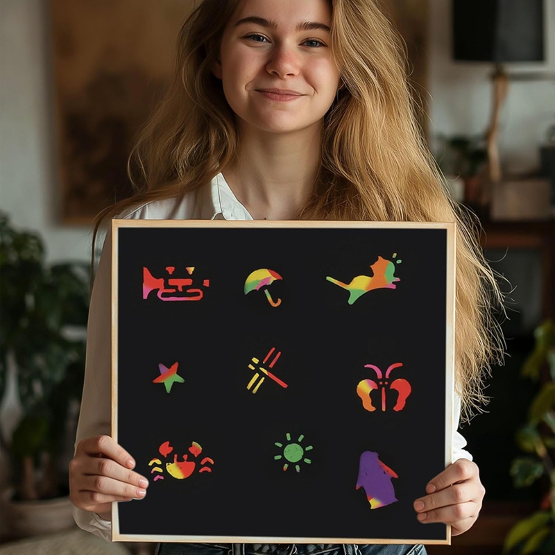 Scratch Paper Art Set, Black C - Art Craft Party reseña y precio