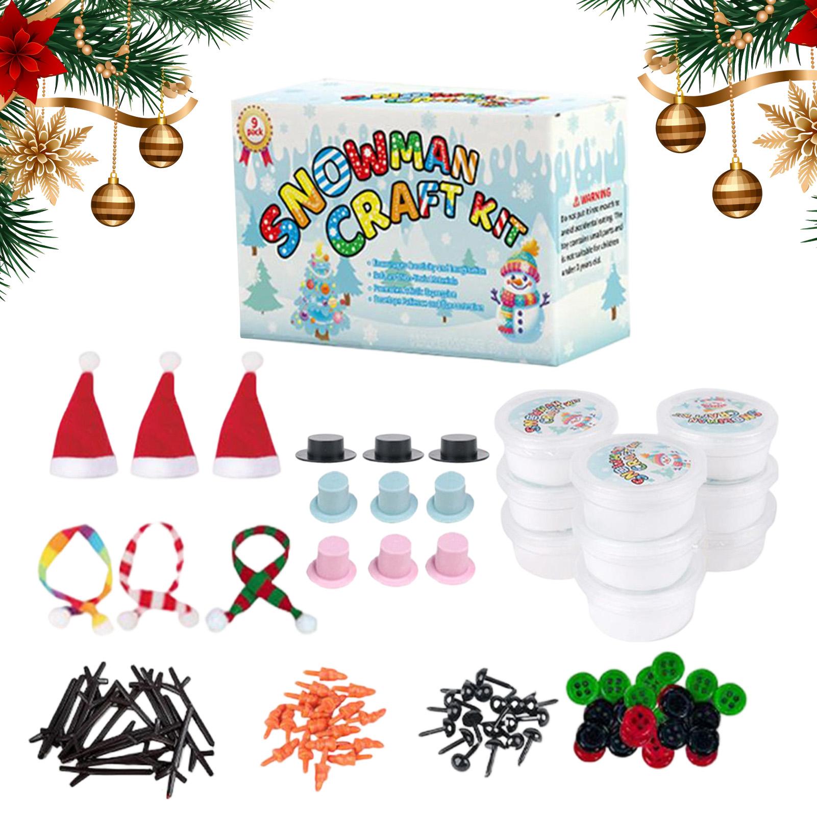 Build A Snowman Kit No Snow In - Art Craft Activity reseña y precio