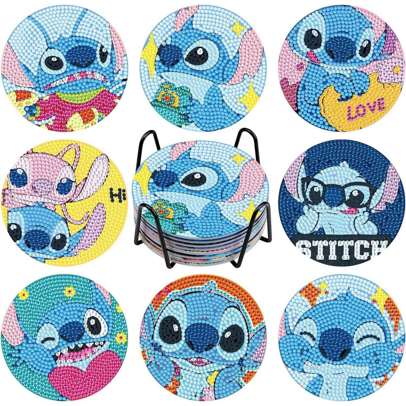 Cartoon Disney Stitch Mickey M - Art Craft Disney reseña y precio