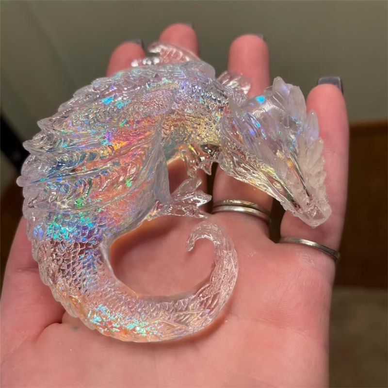 3 Styles Mirror Sleepy Dragon  - Dinosaur And Craft reseña y precio